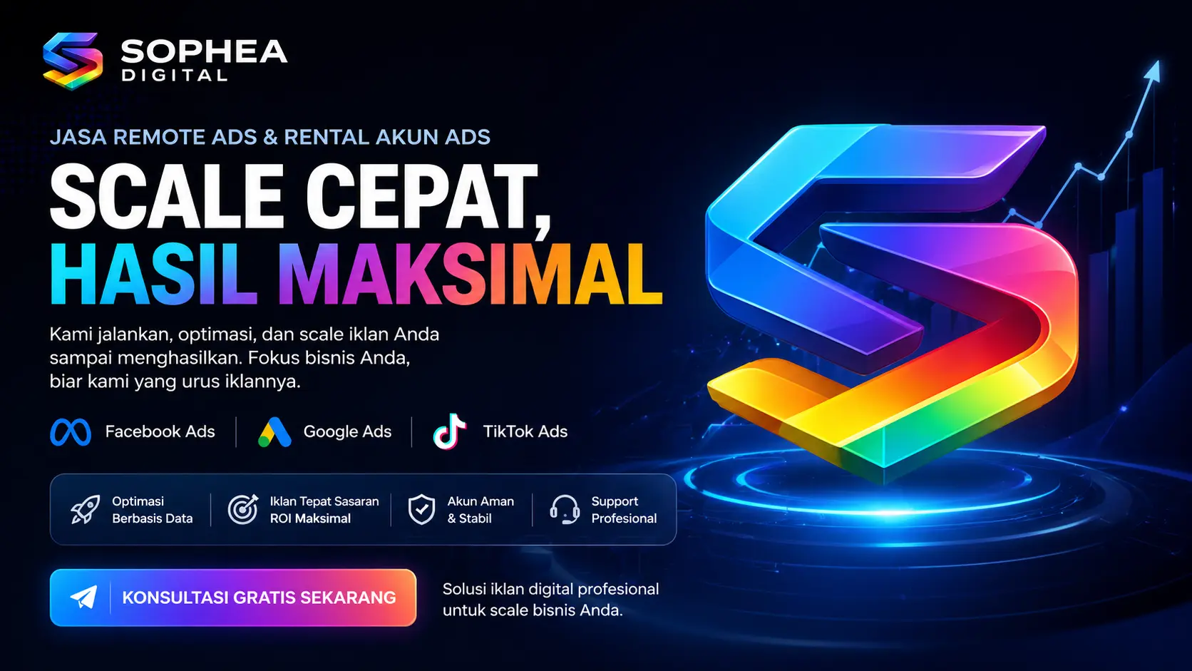 Rental Akun FB BM dan Jasa Remote Ads SOPHEA DIGITAL